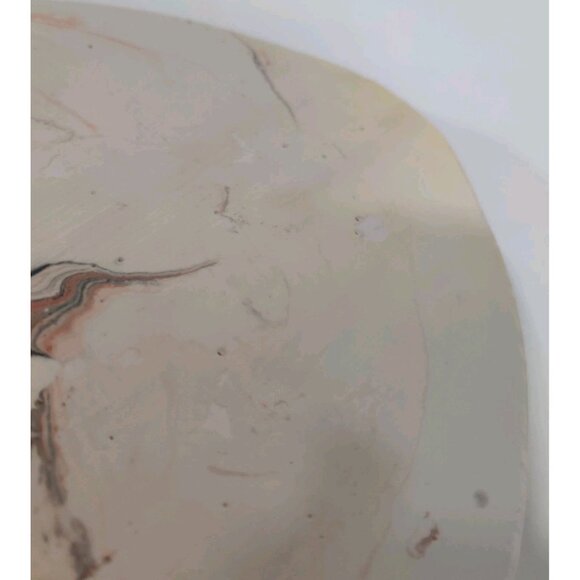 OOAK Mother Mary And Jesus Ceramic Plaque MCM 3D Marble-Like Pieta Figure 8x7" - Picture 15 of 16